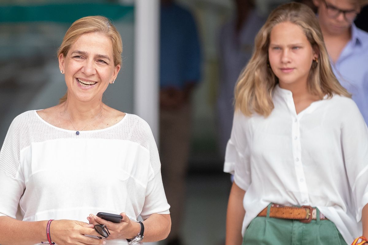 Irene Urdangarín y la infanta Cristina