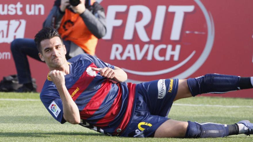 Natalio Lorenzo, autor dels dos gols del Llagostera