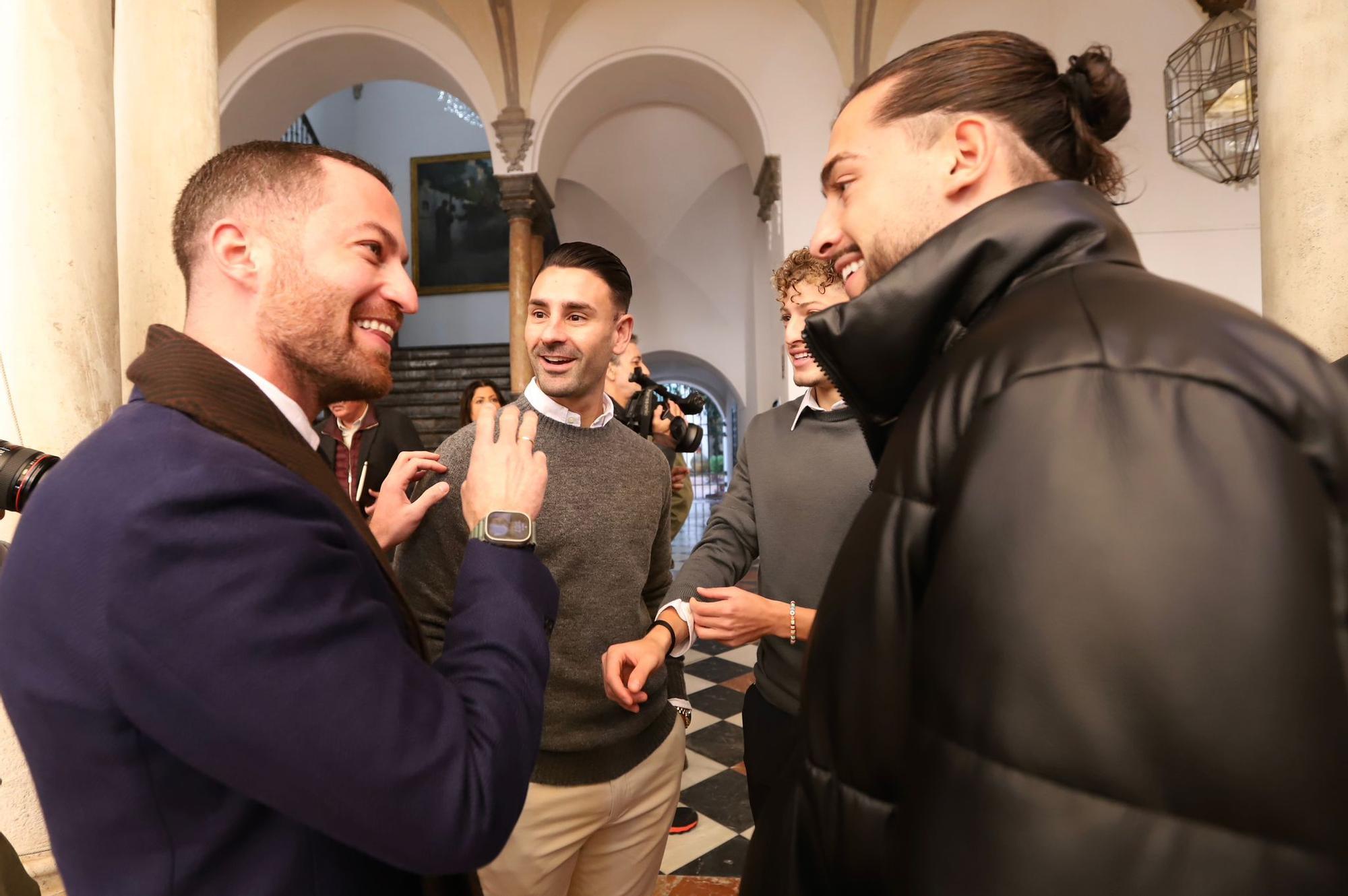 La firma del convenio entre la Diputación y el Córdoba CF, en imágenes