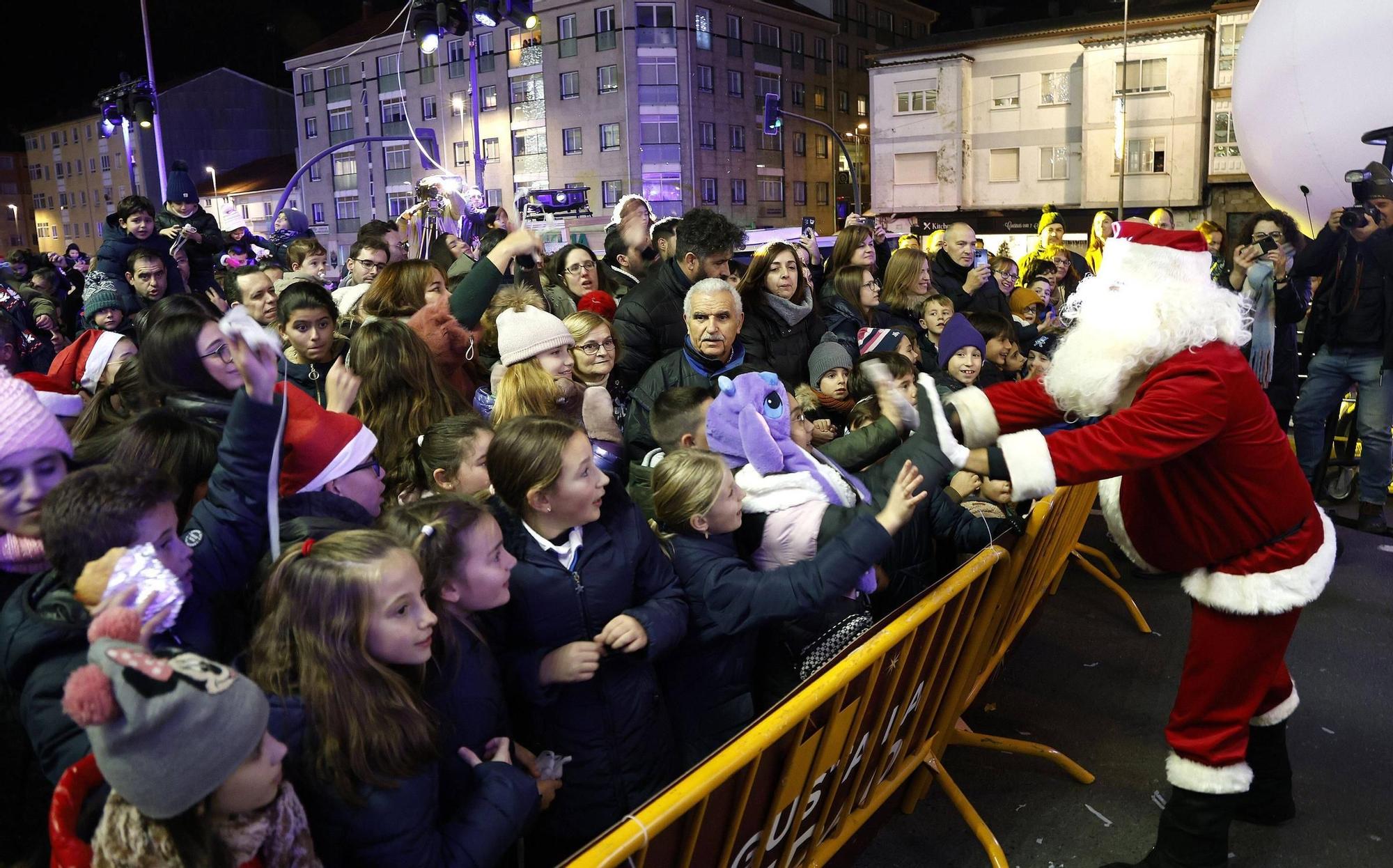 El Corte Inglés inaugura la Navidad en Santiago