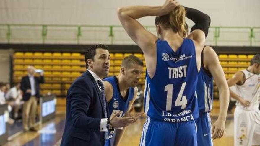 Gonzalo García de Vitoria, en un entrenamiento. // Brais Lorenzo