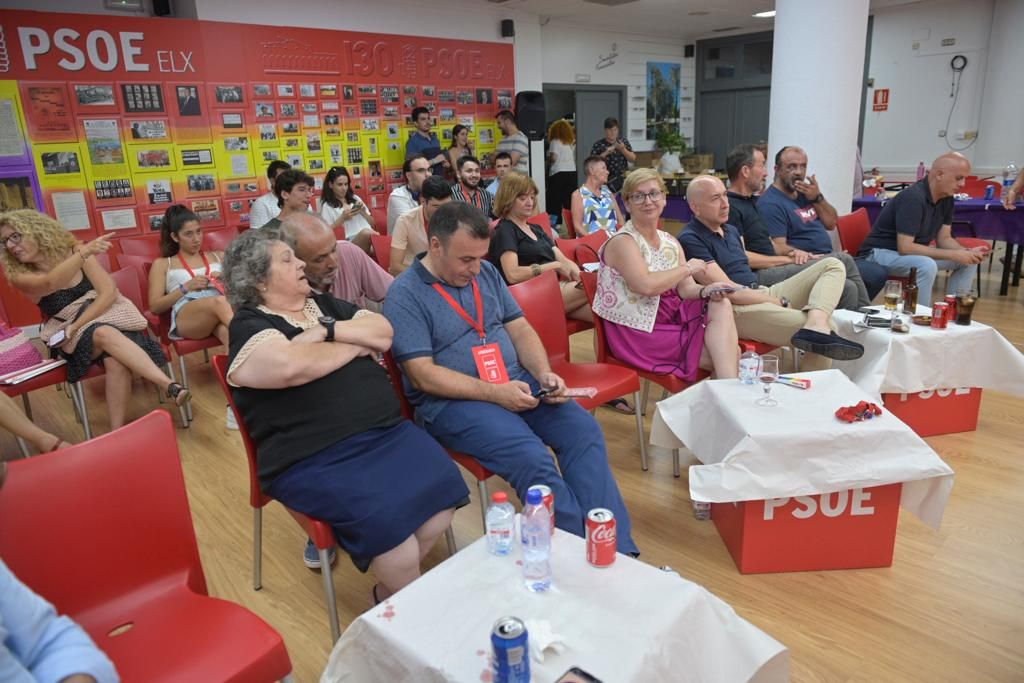 La noche electoral del PSOE en la provincia de Alicante