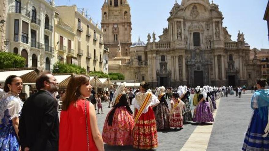 El stand fallero recibe 1.500 visitas en Murcia