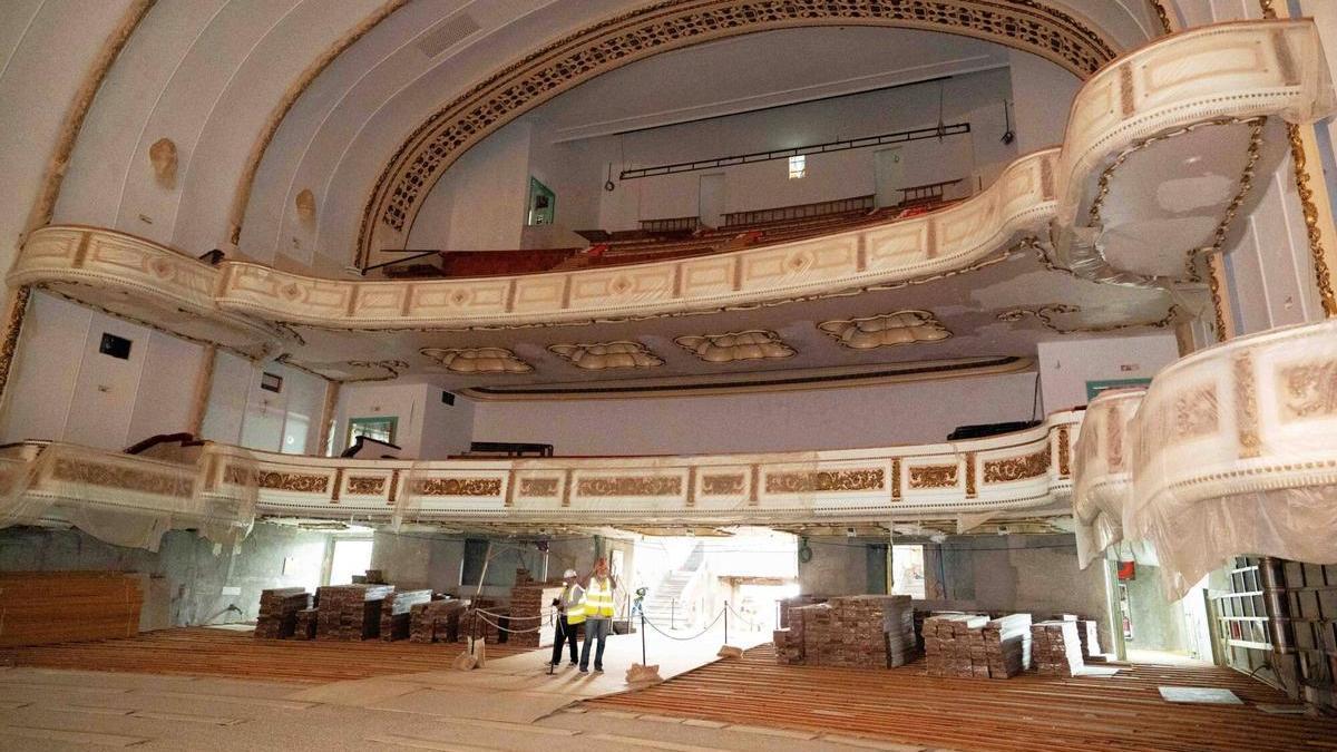 Interior del Teatro Cine Fraga de Vigo.