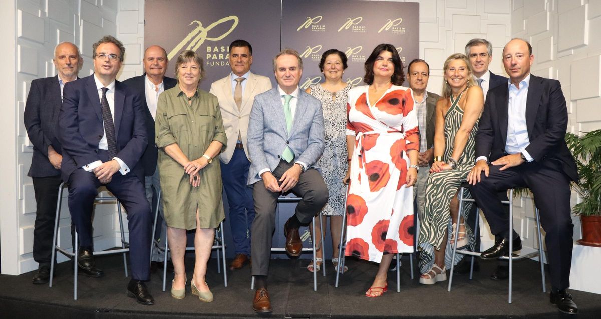 Reunión del patronato de la Fundación Basilio Paraíso.