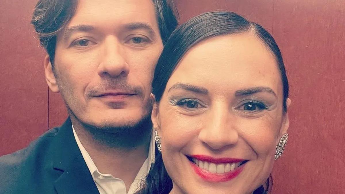 Miren Ibarguren y Alberto Caballero