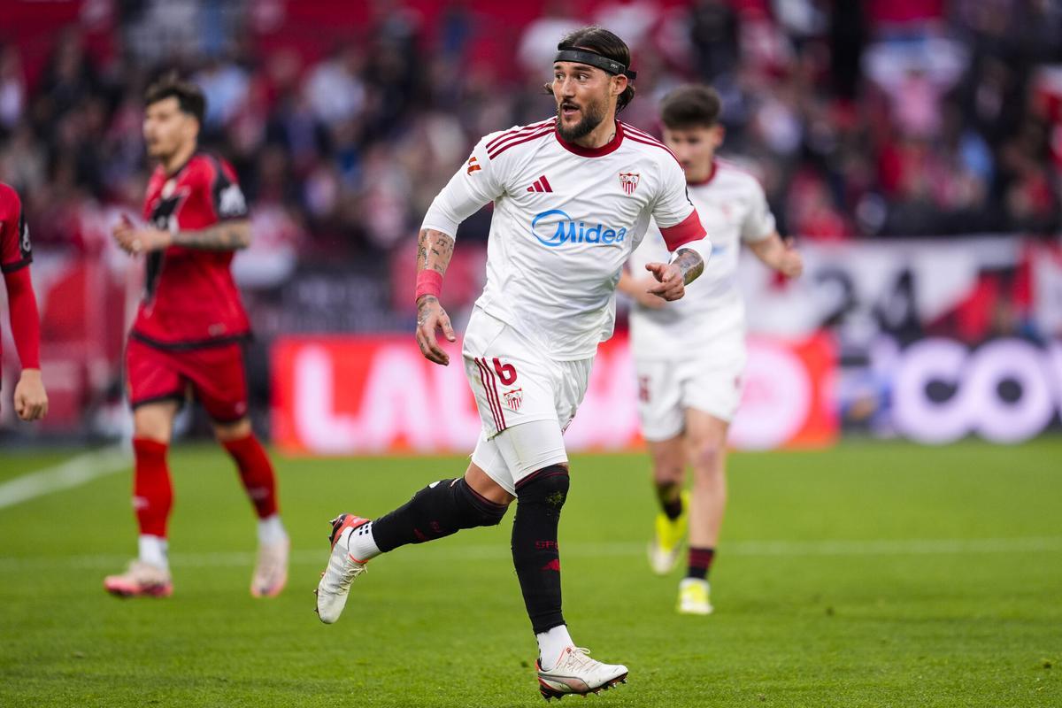 Una imagen del Sevilla FC - Rayo Vallecano.