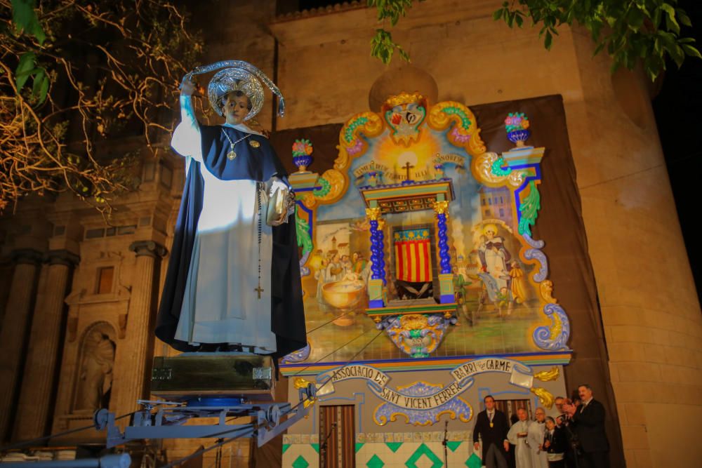 Subida a San Vicente en el Altar del Carmen