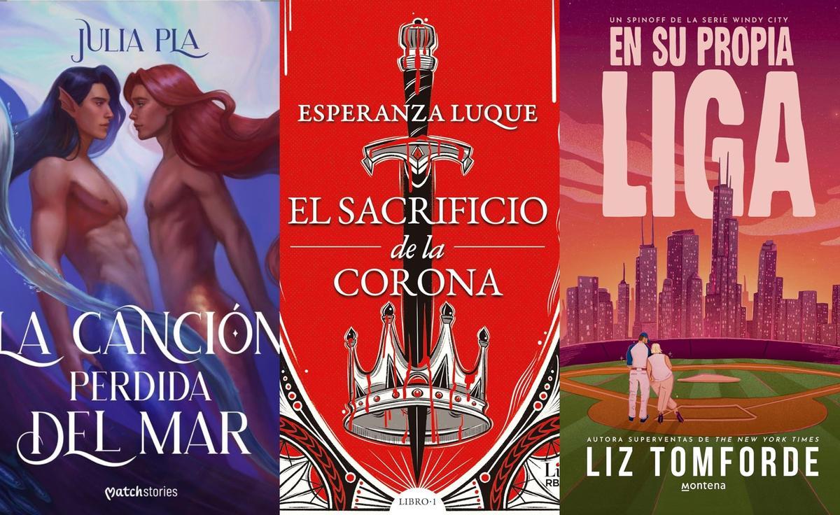 Novelas de Julia Pla, Esperanza Luque y Liz Tomforde