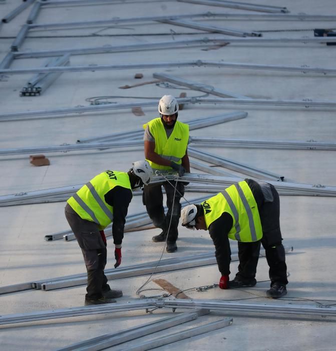 Así avanzan las obras del hospital de campaña