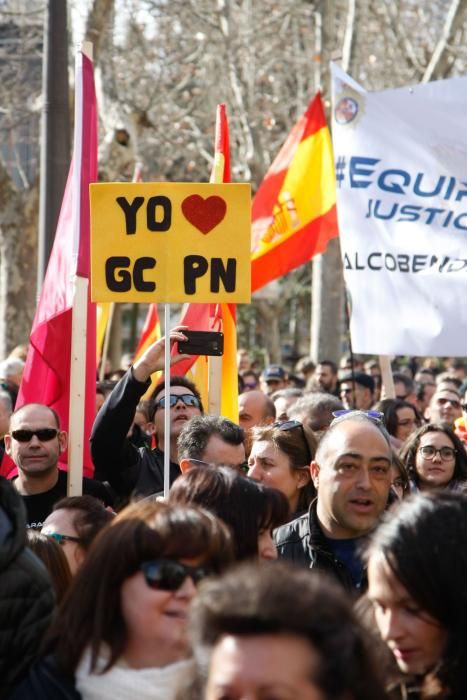 Manifestación de Jusapol en Zamora