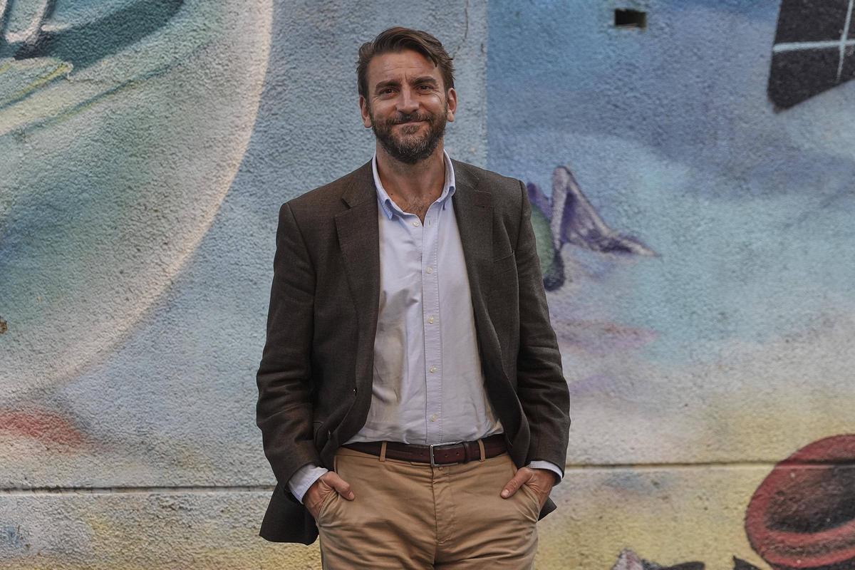Pablo de Ramón-Laca, president executiu de Cesce, durant la seva visita a Girona.
