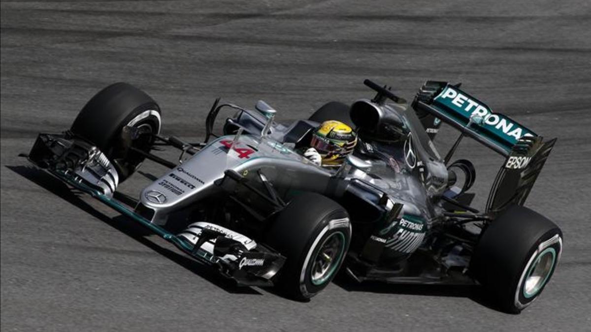 Hamilton ha dominado la primera sesión en Abu Dhabi