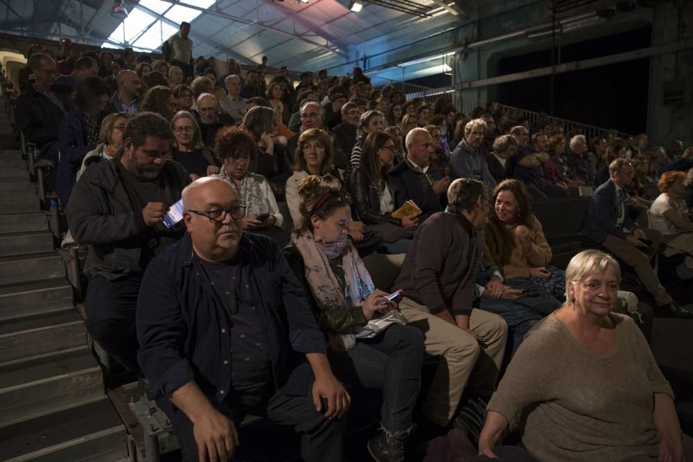 Premios Princesa de Asturias: Encuentro de Peter Brook con los estudiantes de la Escuelas de Arte Dramático