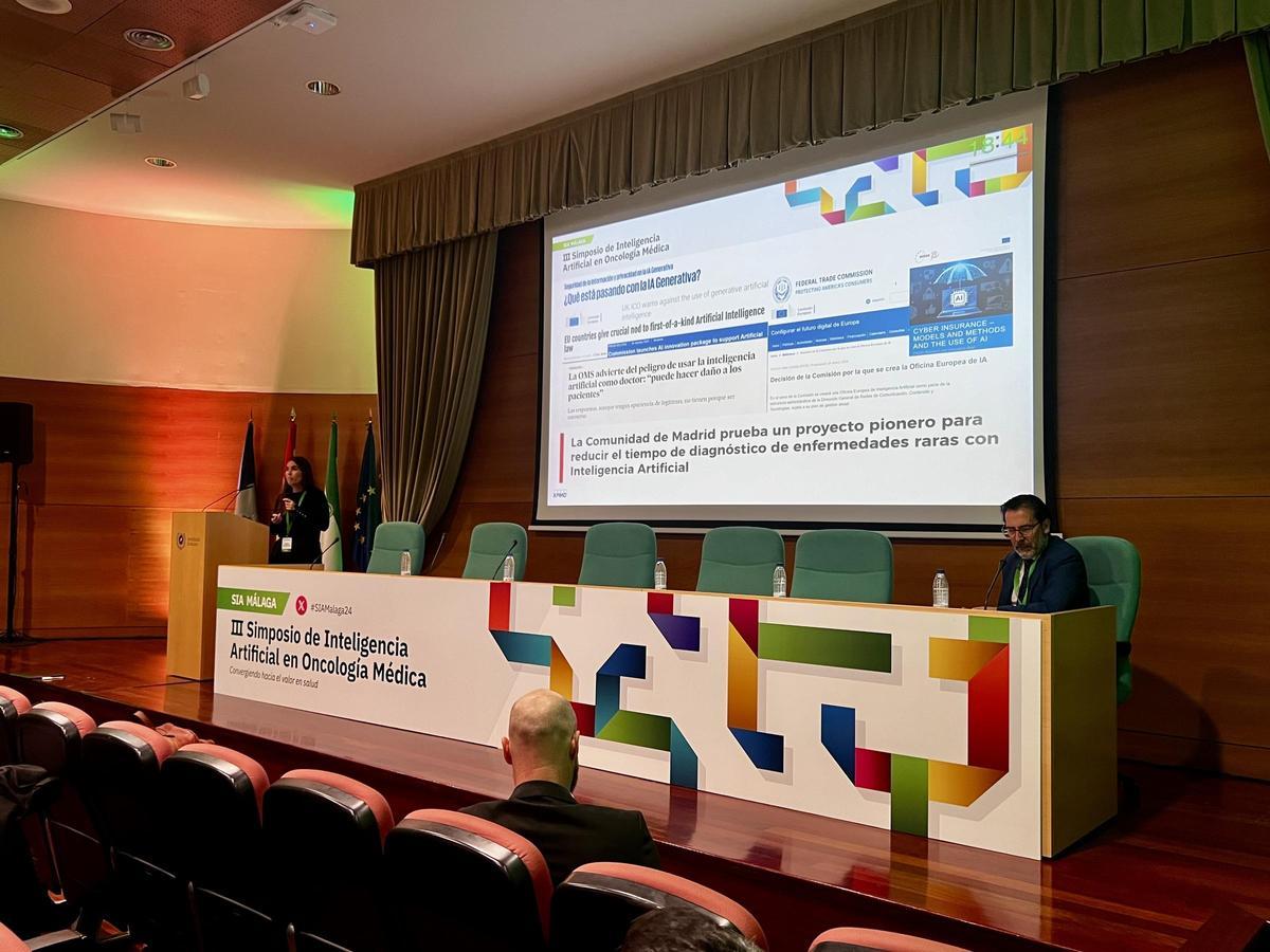 III Simposio de Inteligencia Artificial en Oncología Médica en el Rectorado de Málaga