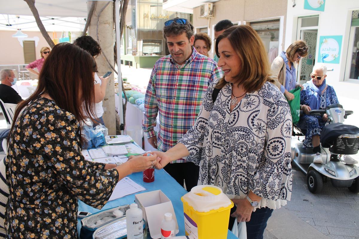 La feria forma parte de la programación de la Semana Salud, que se celebrará en el municipio hasta el día 14.