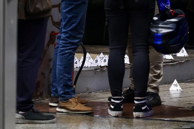 Hallan muerto en el centro de Gijón a un hombre con signos de violencia (en imágenes)