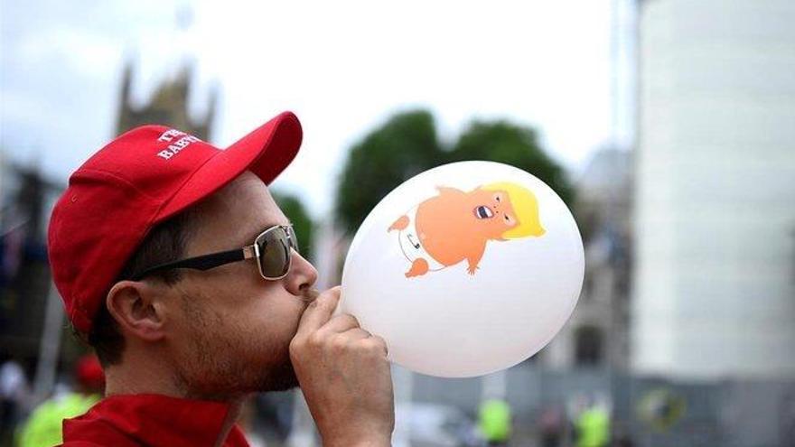 Londres acoge hoy una multitudinaria protesta contra Trump