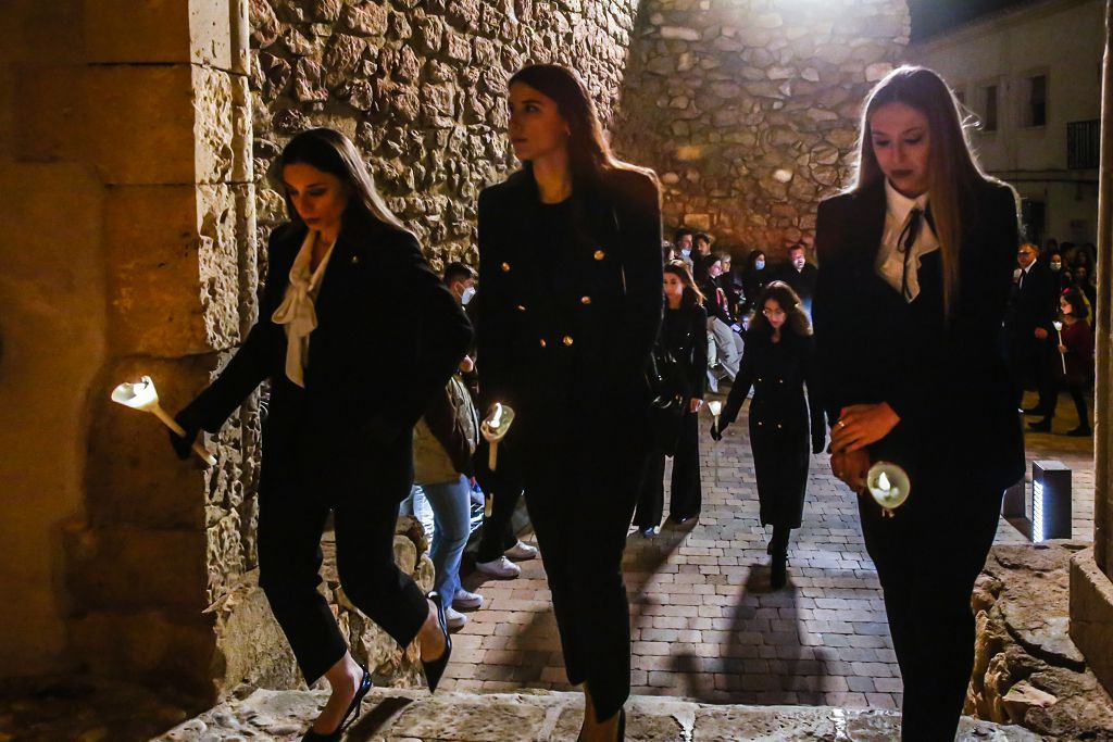 Semana Santa de Lorca 2022: Virgen de la Soledad del Paso Negro, iglesia y procesión