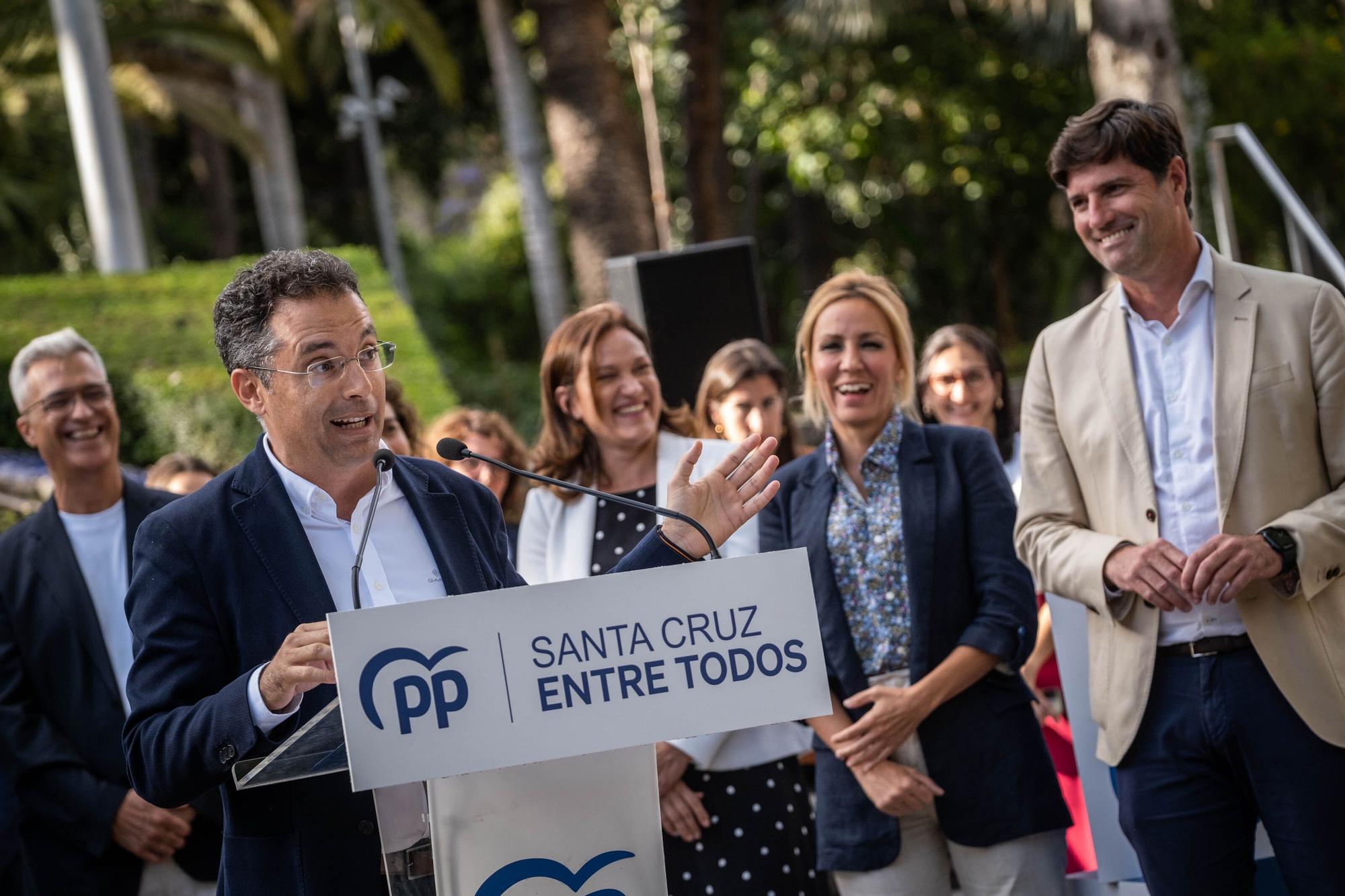 Presentación de la candidatura de Carlos Tarife a la Alcaldía de Santa Cruz de Tenerife