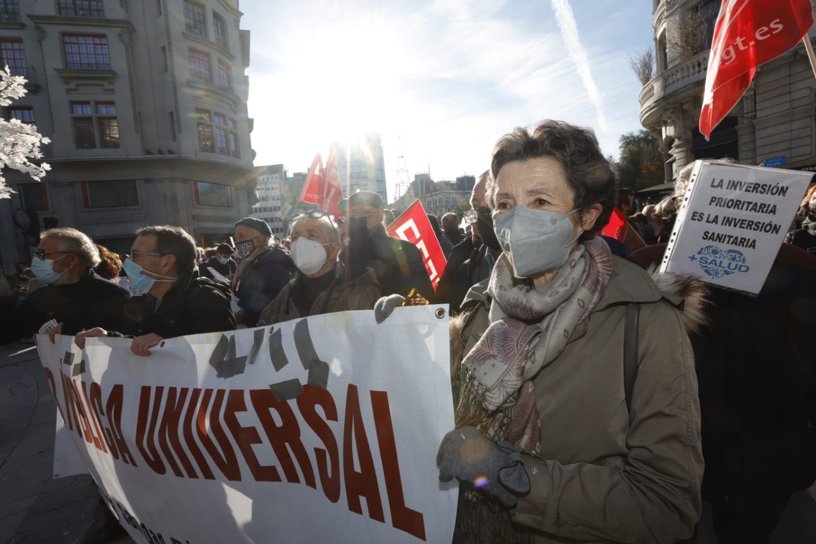 Manifestación en Oviedo por una sanidad digna