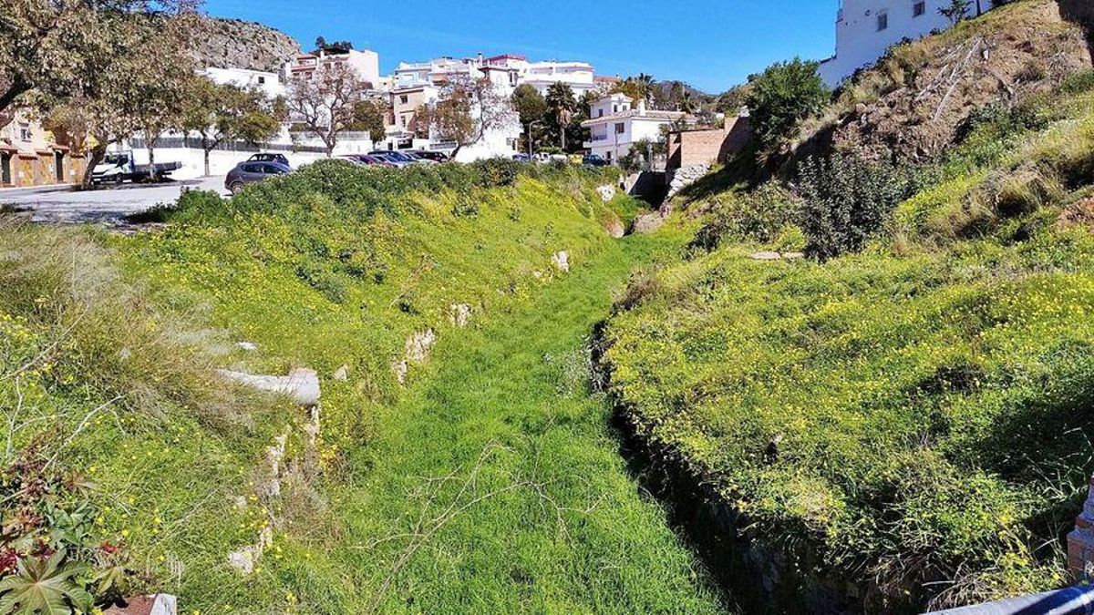 El cauce del arroyo del Cuarto, junto al Camino de San Alberto, esta semana