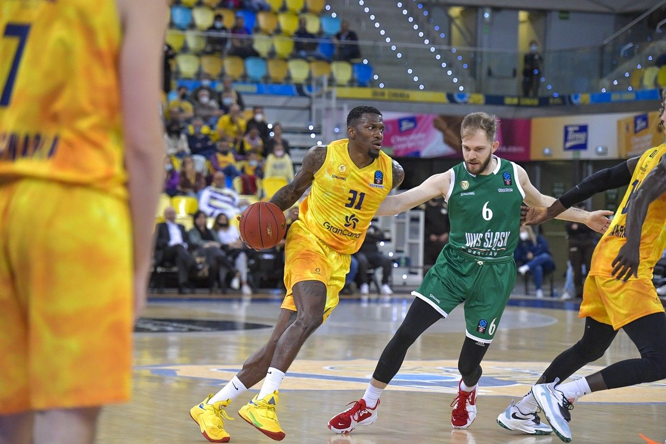 Partido de Eurocup: CB Gran Canaria – Slask Wroclaw