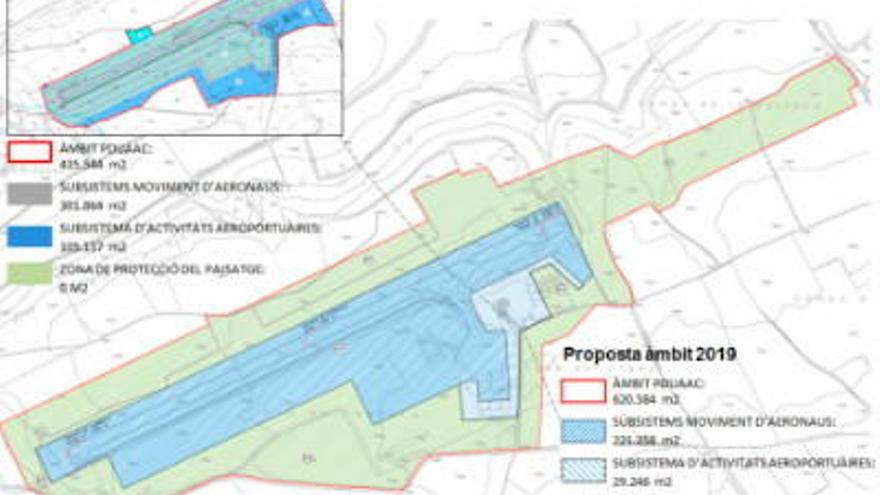 Comparativa de propostes en relació amb l&#039;aeròdrom de la Cerdanya