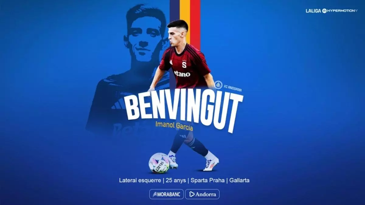 Imanol Garcia refuerza el lateral zurdo del Andorra
