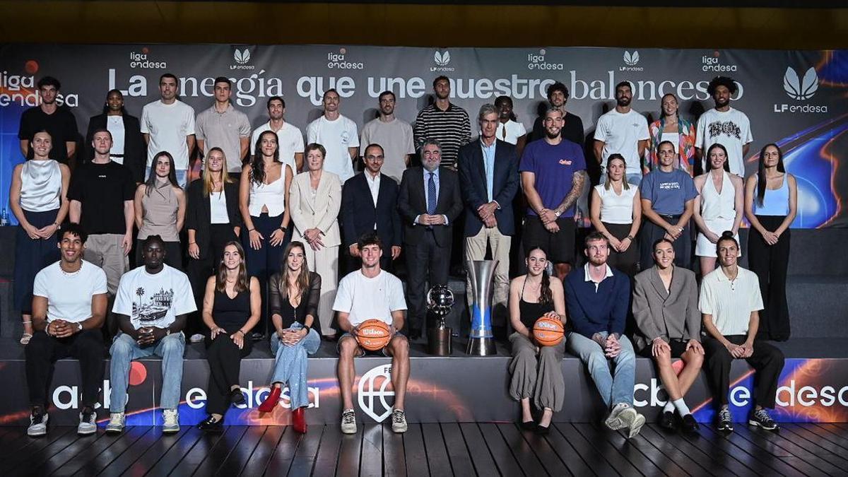 la Liga Endesa y la Liga Femenina Endesa se presentan juntas