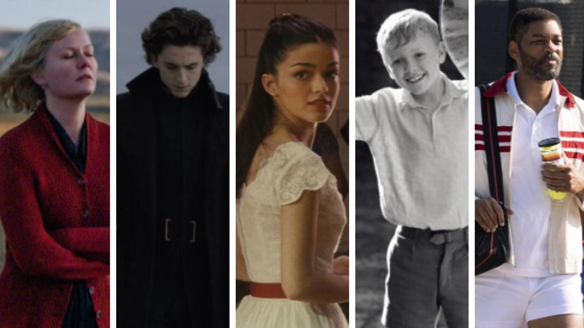 Imágenes de 'El poder del perro', 'Dune', 'West side story', 'Belfast' y 'El método Williams'