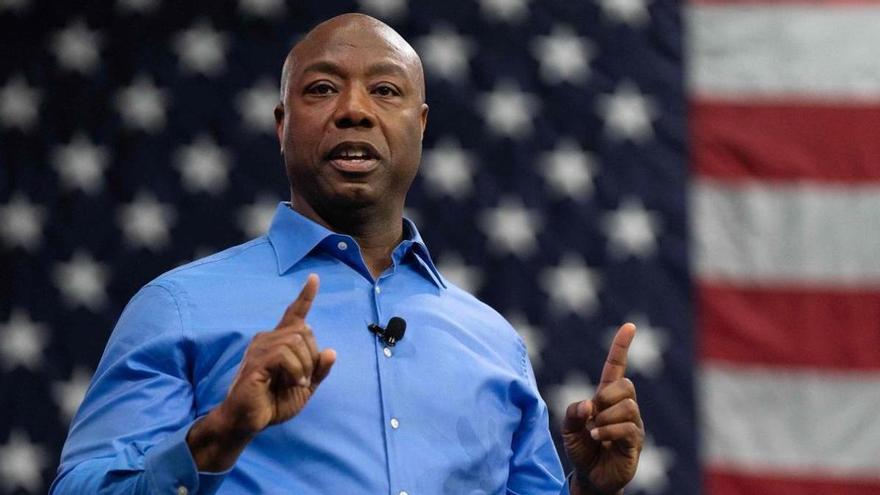 Tim Scott, el único senador republicano negro de EEUU, entra en la carrera para 2024