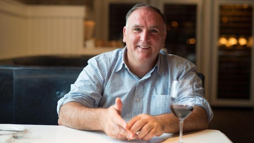 José Andrés, propietari del restaurant Jaleo.