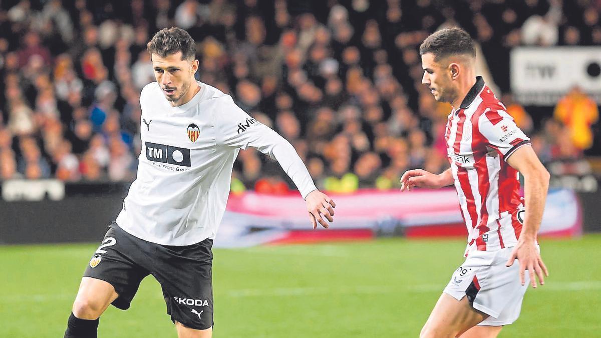 Cuartos de final de copa del Rey partido Valencia CF Athletic de Bilbao VLC SPD