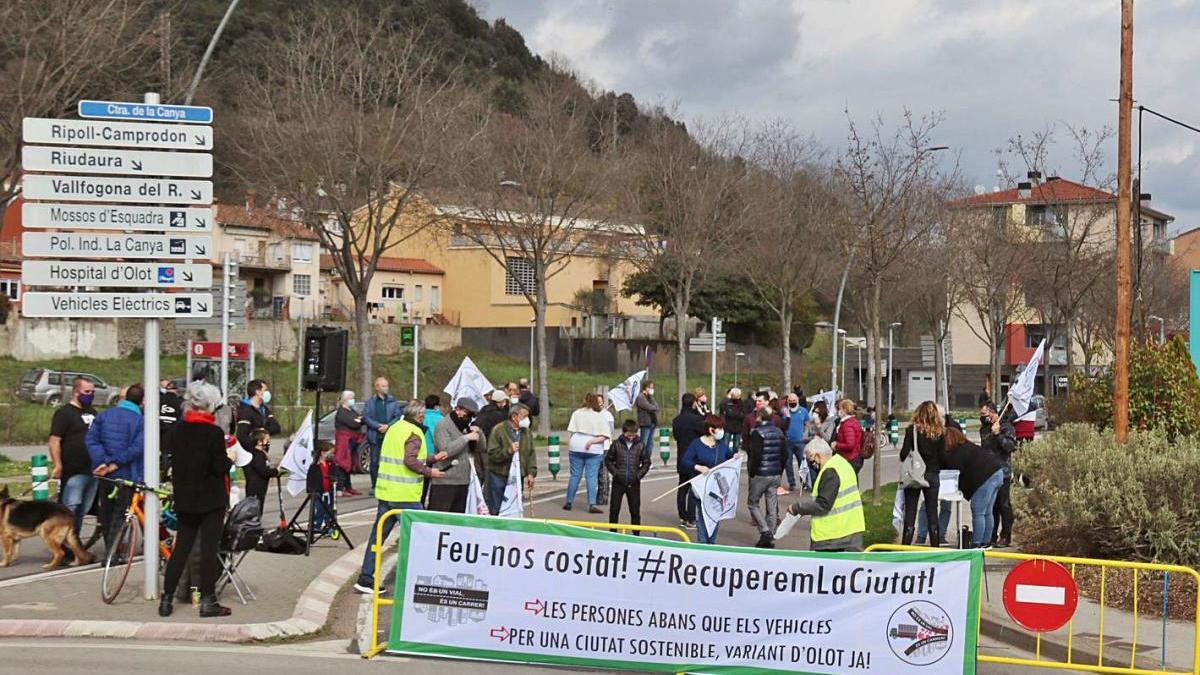 Una reivindicació de la plataforma d&#039;aquest passat mes de febrer.