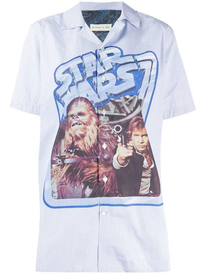 Camisa con estampado de 'Star Wars', de Etro