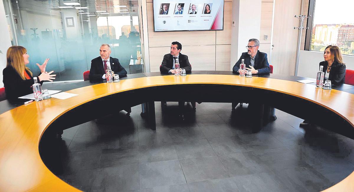 Un momento de la mesa redonda celebrada en Mapfre.