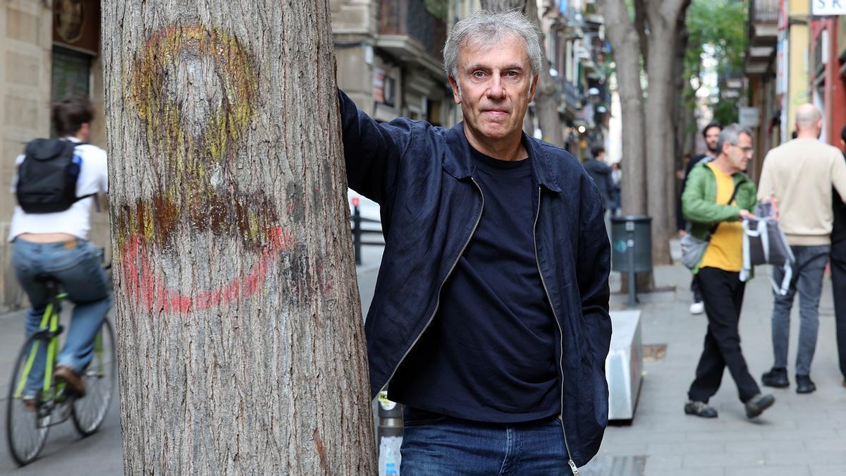 Xavi Torres, en la calle Verdi de Barcelona.