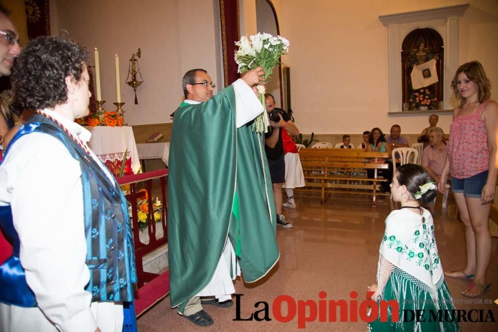 Ofrenda a los Santos patronos de Calasparra