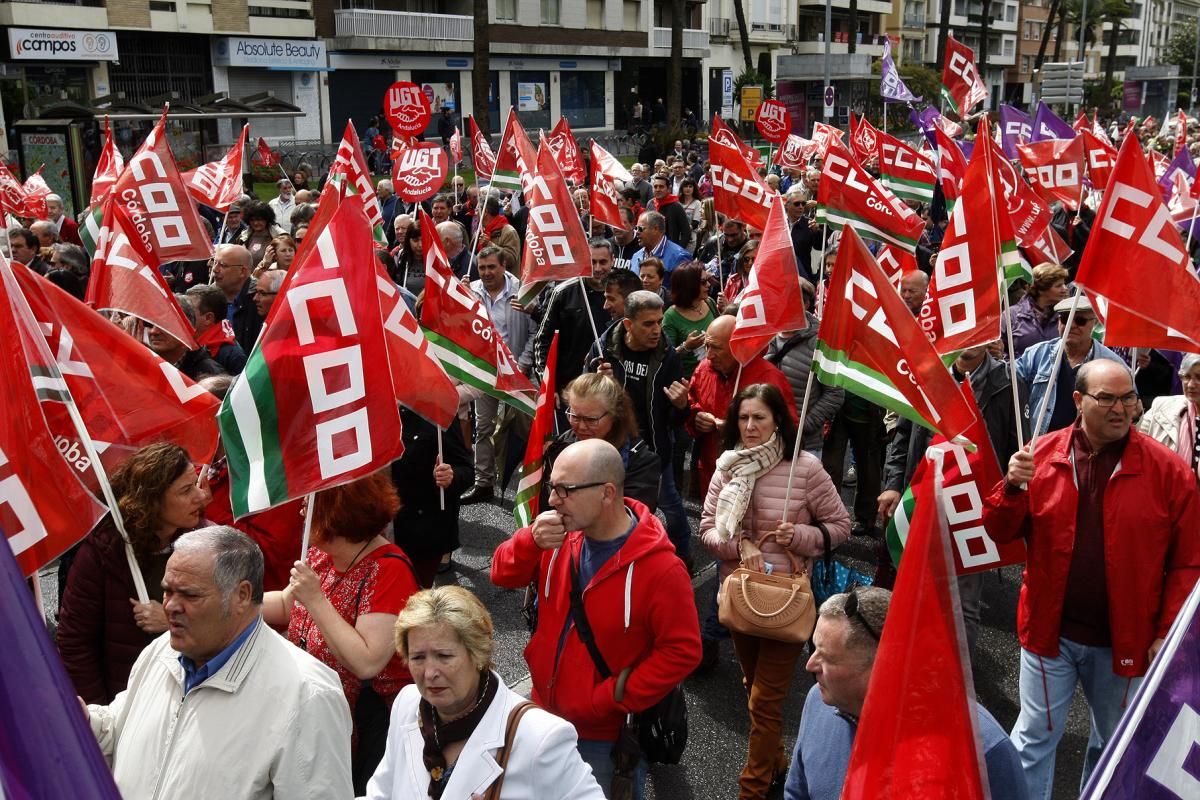 Primero de Mayo reivindicativo en las calles cordobesas