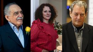 Gabriel García Márquez, Maggie OFarrell y Paul Auster