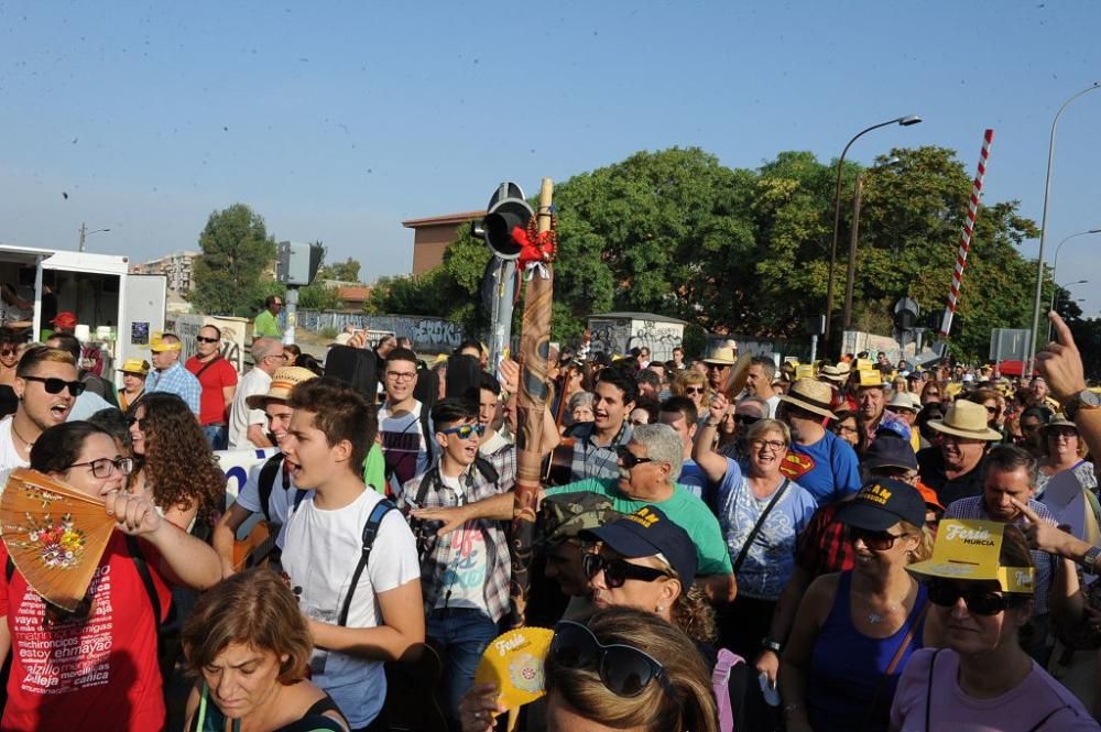 Romería de la Virgen de la Fuensanta: Paso por San