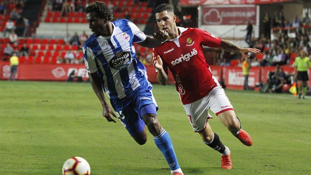 El Nàstic perdió contra el Dépor el último partido