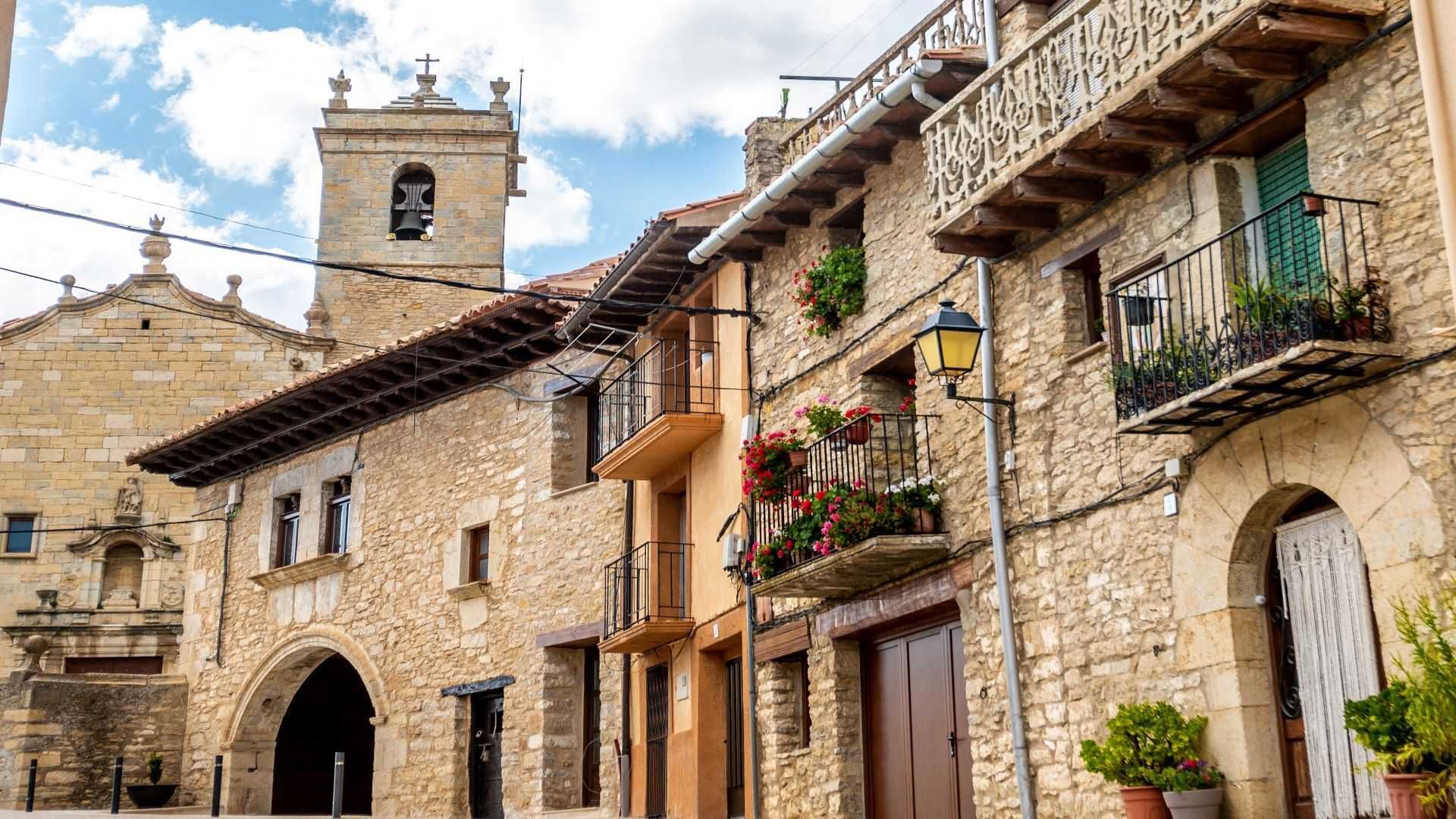 Calles de Castellfort, provincia de Castellón