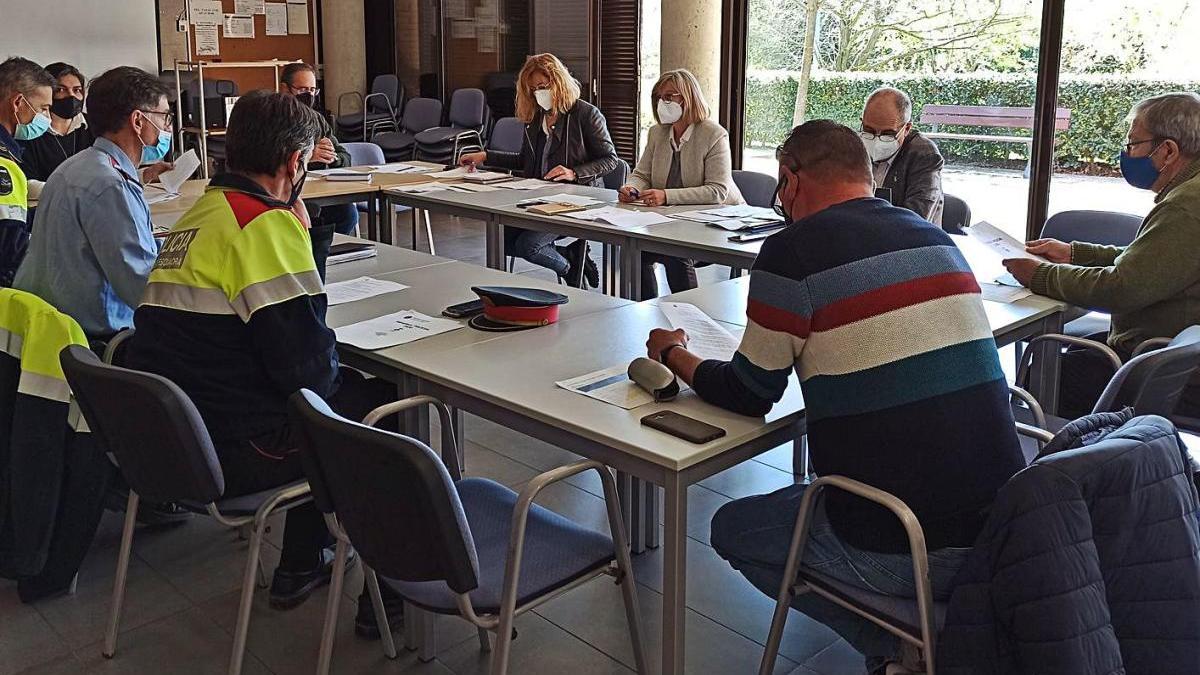 Es vol mantenir i reforçar la coordinació entre els diferents cossos policials