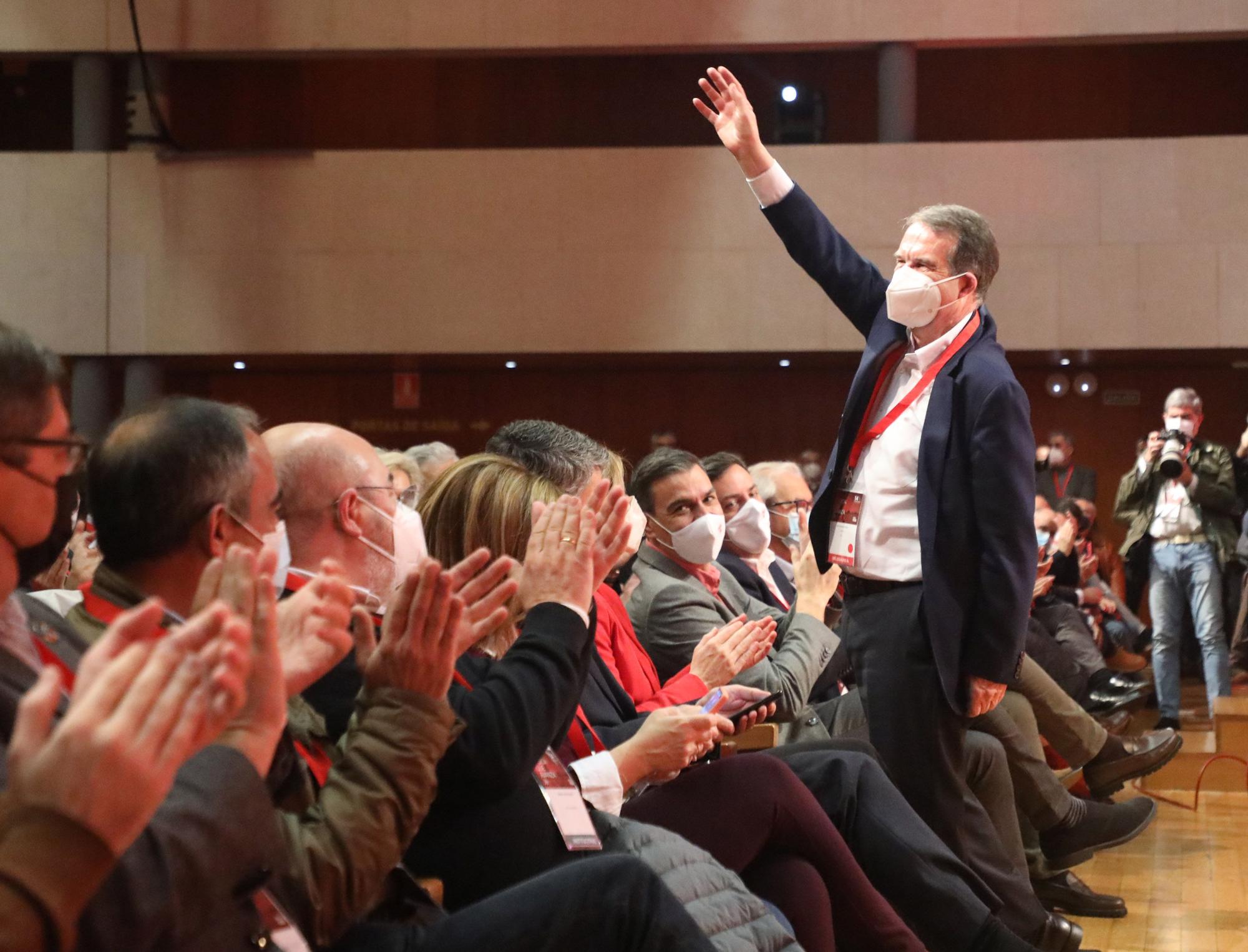 Pedro Sánchez clausura el congreso del PSdeG en Santiago