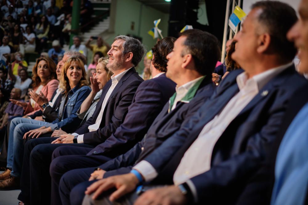 Acto electoral de CC-PNC de Fernando Clavojo