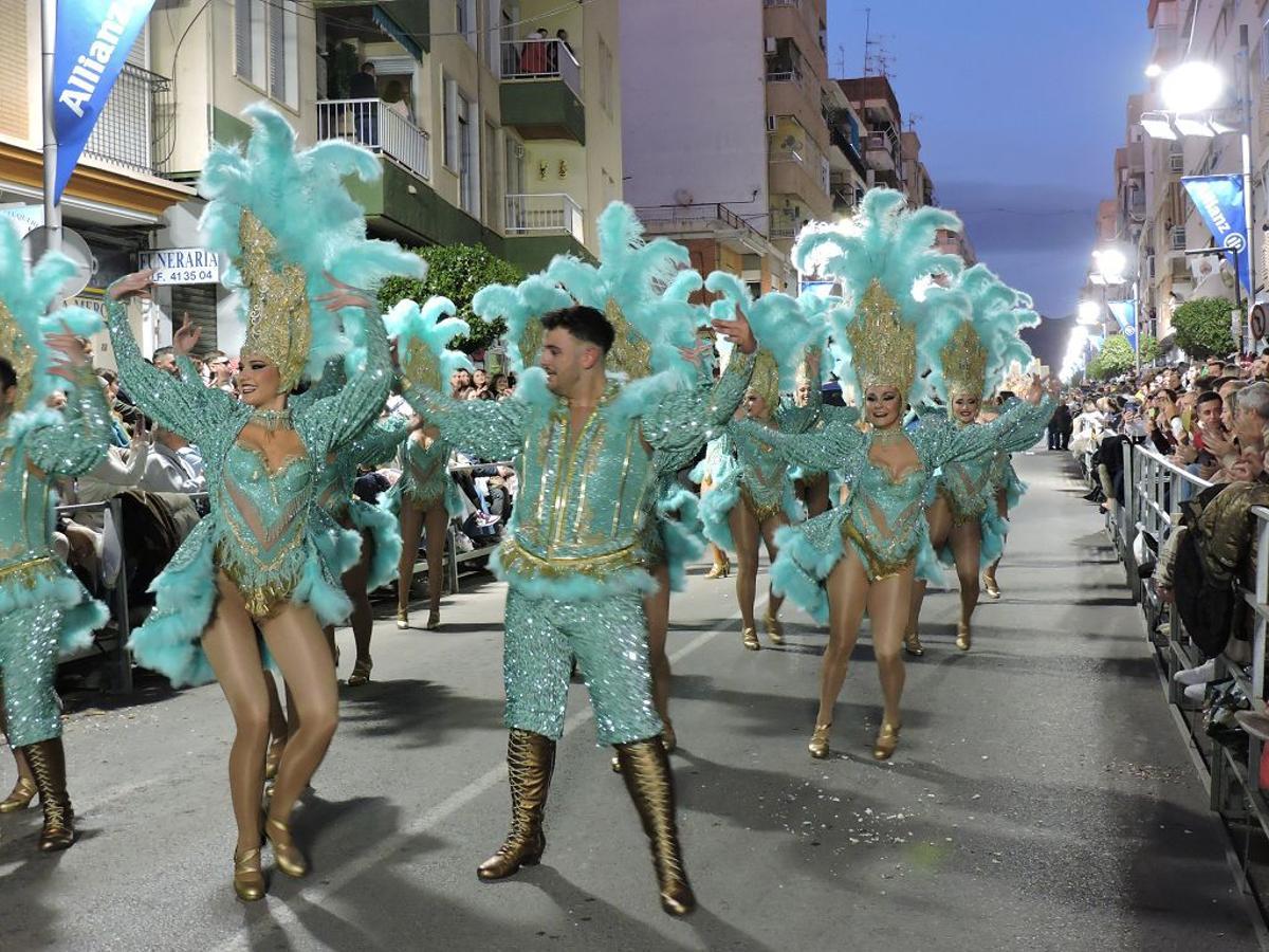 Las imágenes del desfile del Carnaval de Águilas (15 de febrero)