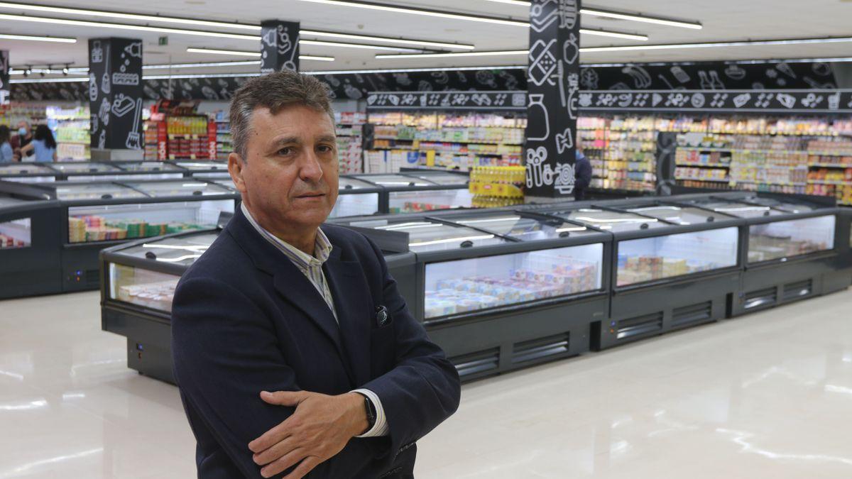 Sergio Cuberos, presidente de supermercados Maskom.