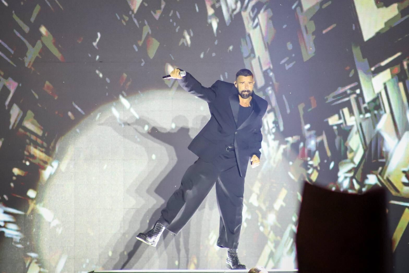 Así ha sido el concierto de Ricky Martin en Badajoz